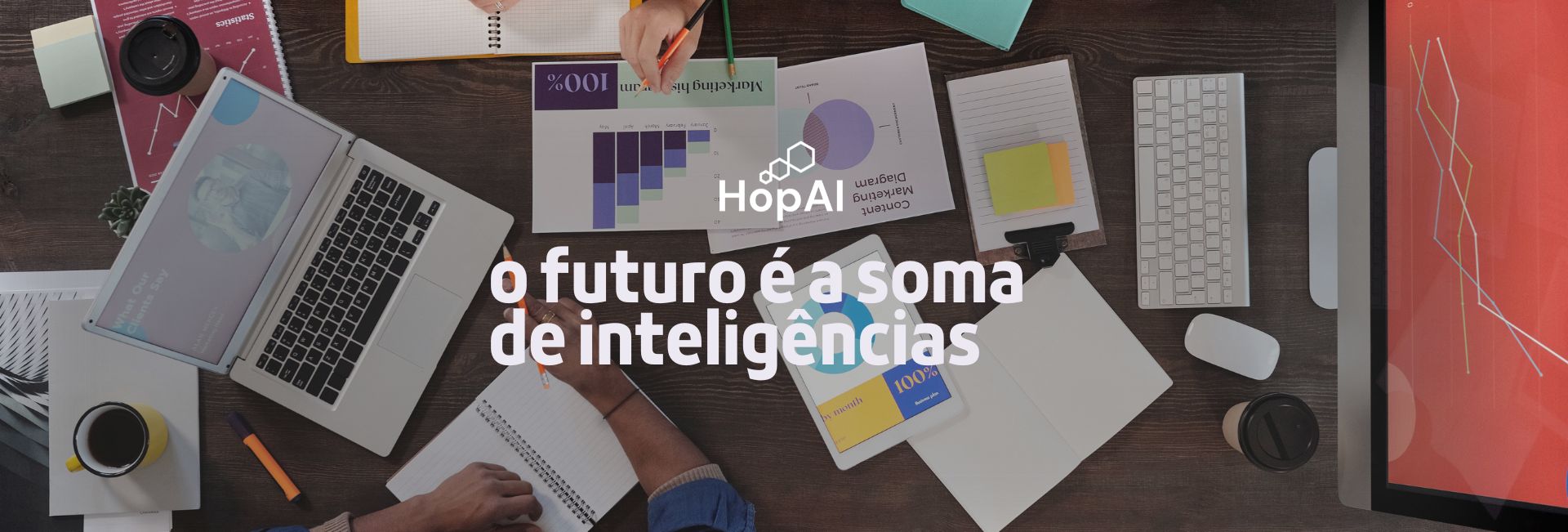 Estamos entrando em uma nova era: a da IA colaborativa, onde máquinas e humanos atuam juntos, somando forças para alcançar resultados que nenhum deles poderia atingir isoladamente.
